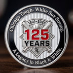 🔥Last Day 50% OFF 🔥Official Chicago White Sox 125th Anniversary Commemorative Coin (1901-2026) ⚾️ Limited Edition Collector's Item