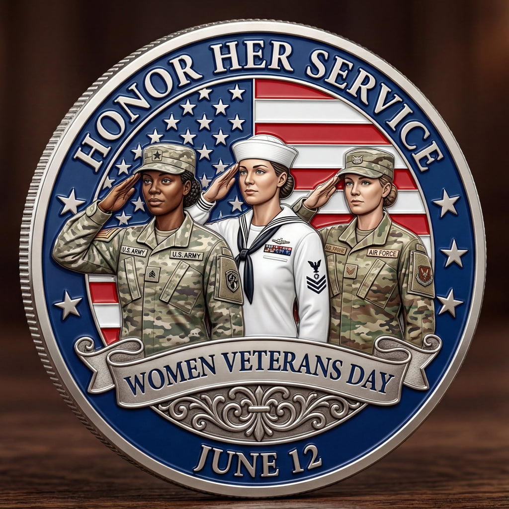 🔥Last Day 50% OFF 🔥Women Veterans Day Commemorative Coin