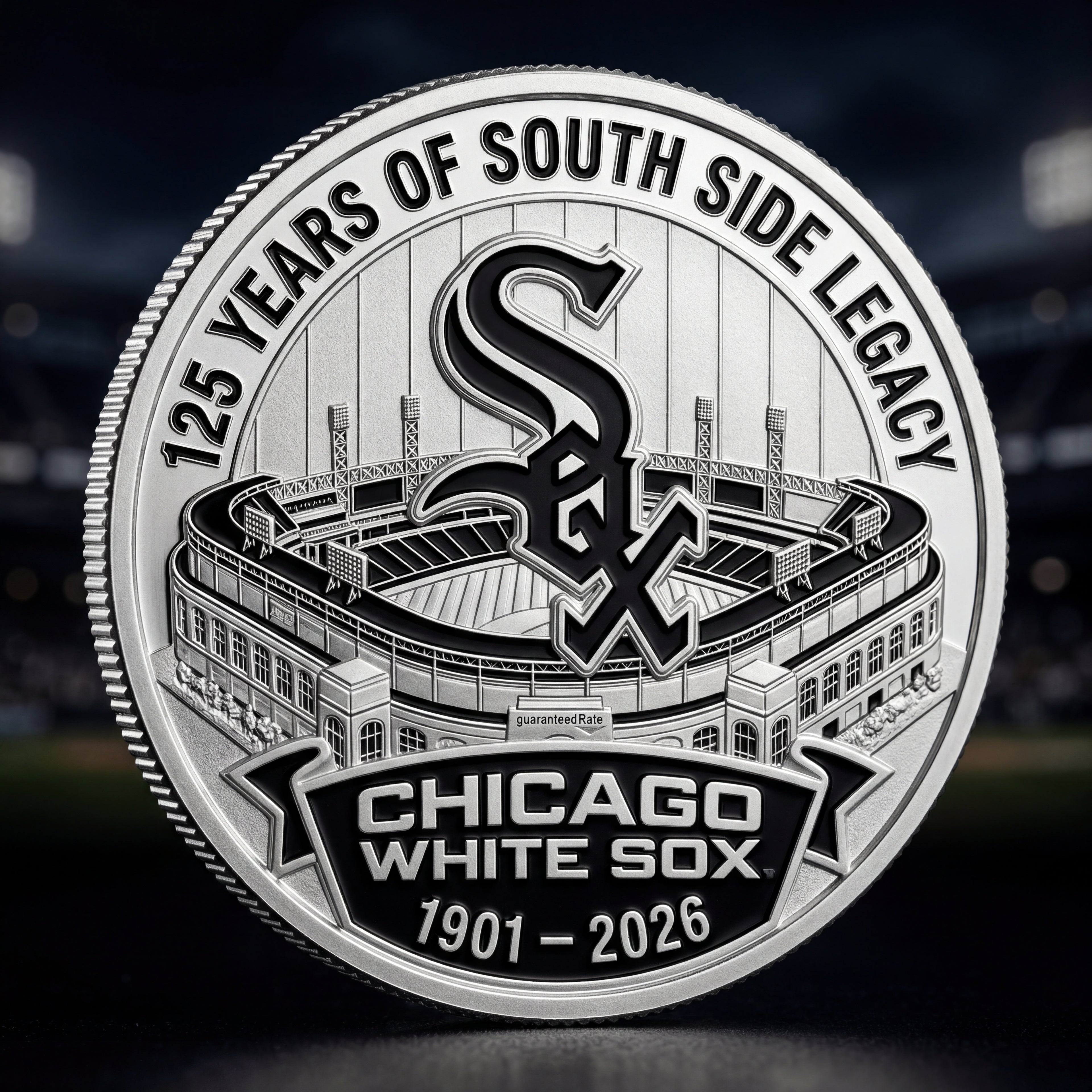 🔥Last Day 50% OFF 🔥Official Chicago White Sox 125th Anniversary Commemorative Coin (1901-2026) ⚾️ Limited Edition Collector's Item