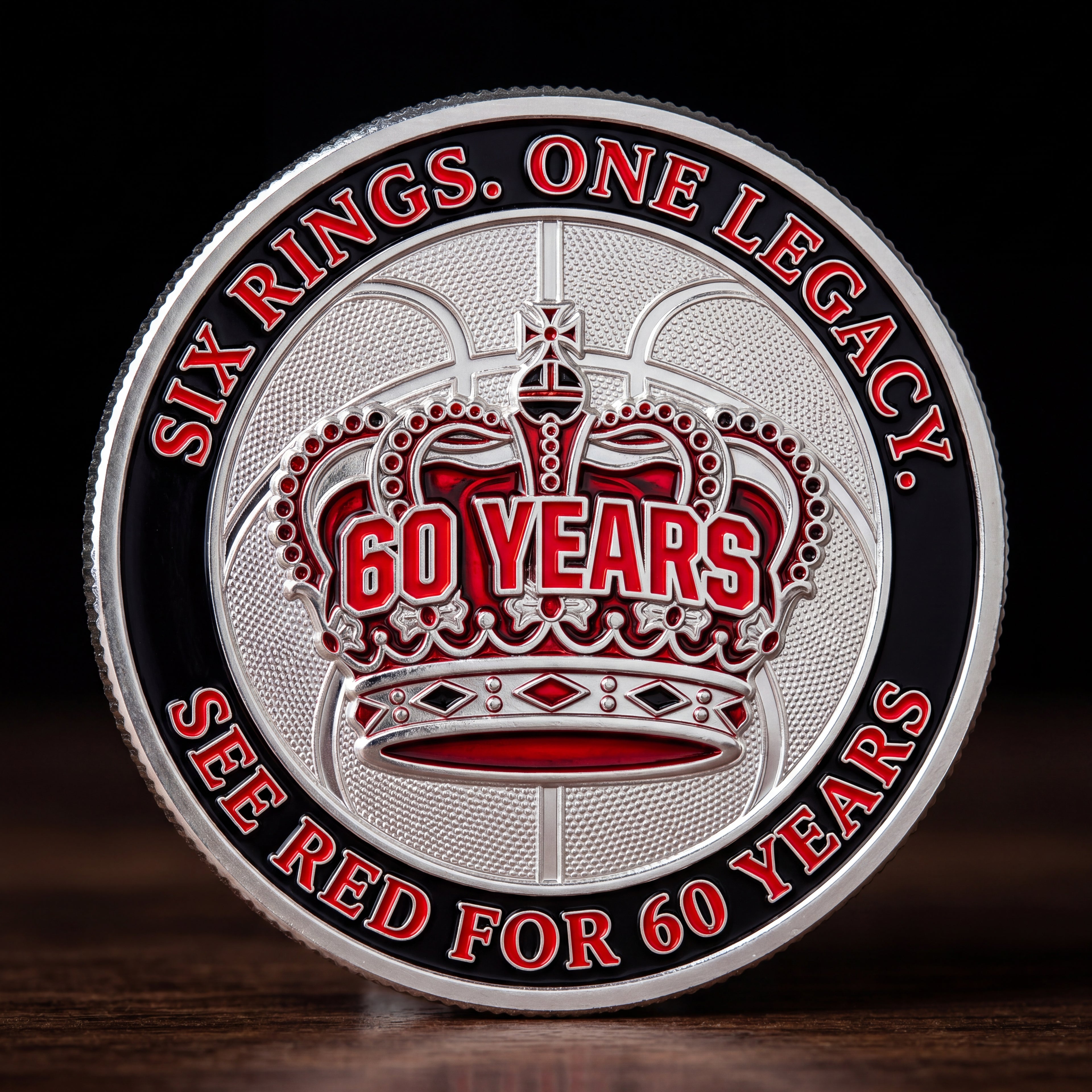🔥Last Day 50% OFF 🔥Limited Edition Chicago Bulls 60th Anniversary Commemorative Coin