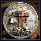 🔥Last Day 50% OFF 🔥 Honor America’s Heroes – 250 Years of Freedom Veteran Tribute Coin