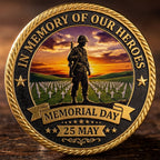 🔥Last Day 50% OFF 🔥Memorial Day Commemorative Coin – In Memory of Our Heroes