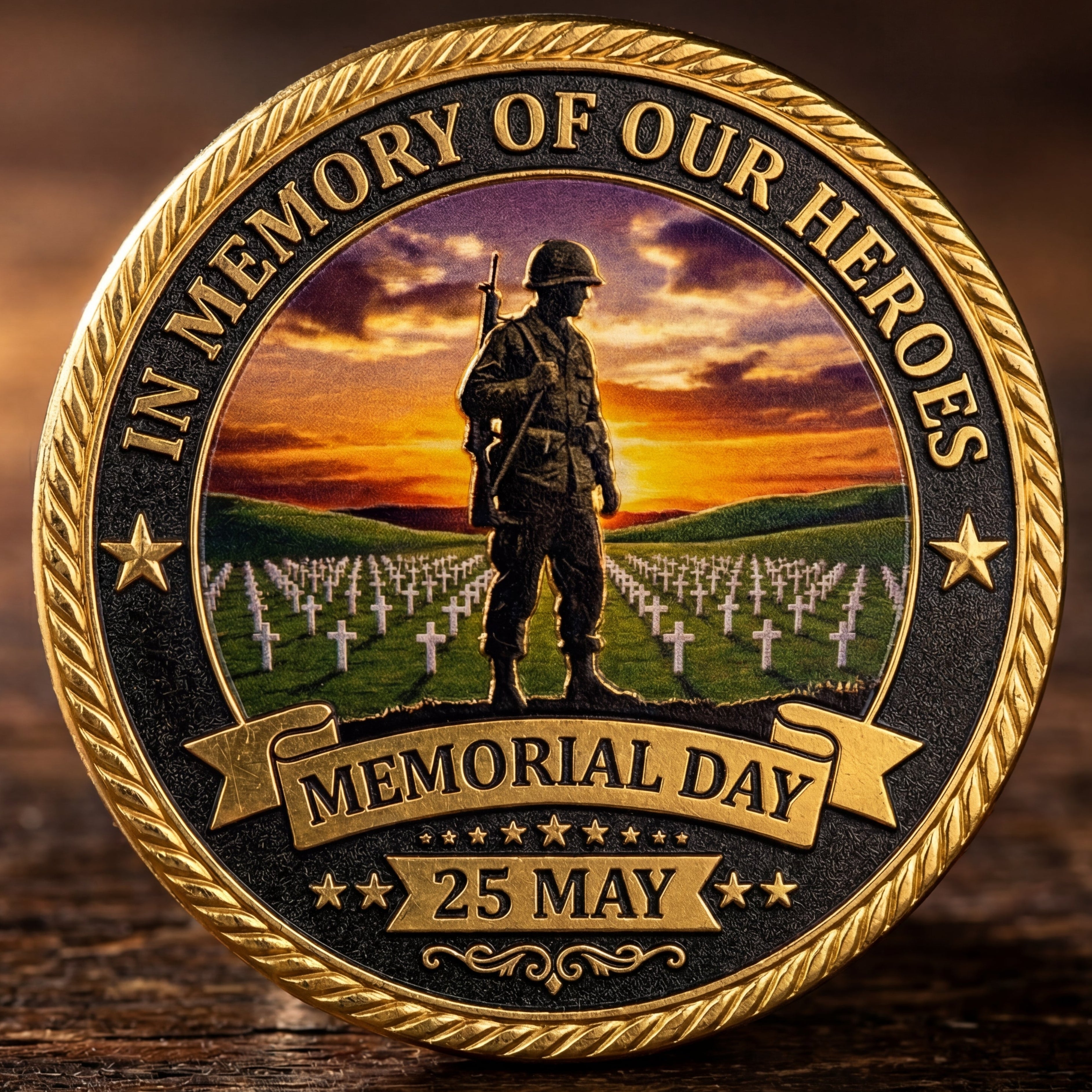 🔥Last Day 50% OFF 🔥Memorial Day Commemorative Coin – In Memory of Our Heroes