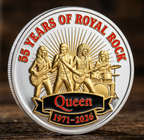 🔥Limited Edition Only 500pcs on available 🔥 🇬🇧 Queen 55th Anniversary Commemorative Coin - "The Show Must Go On"🎸👑