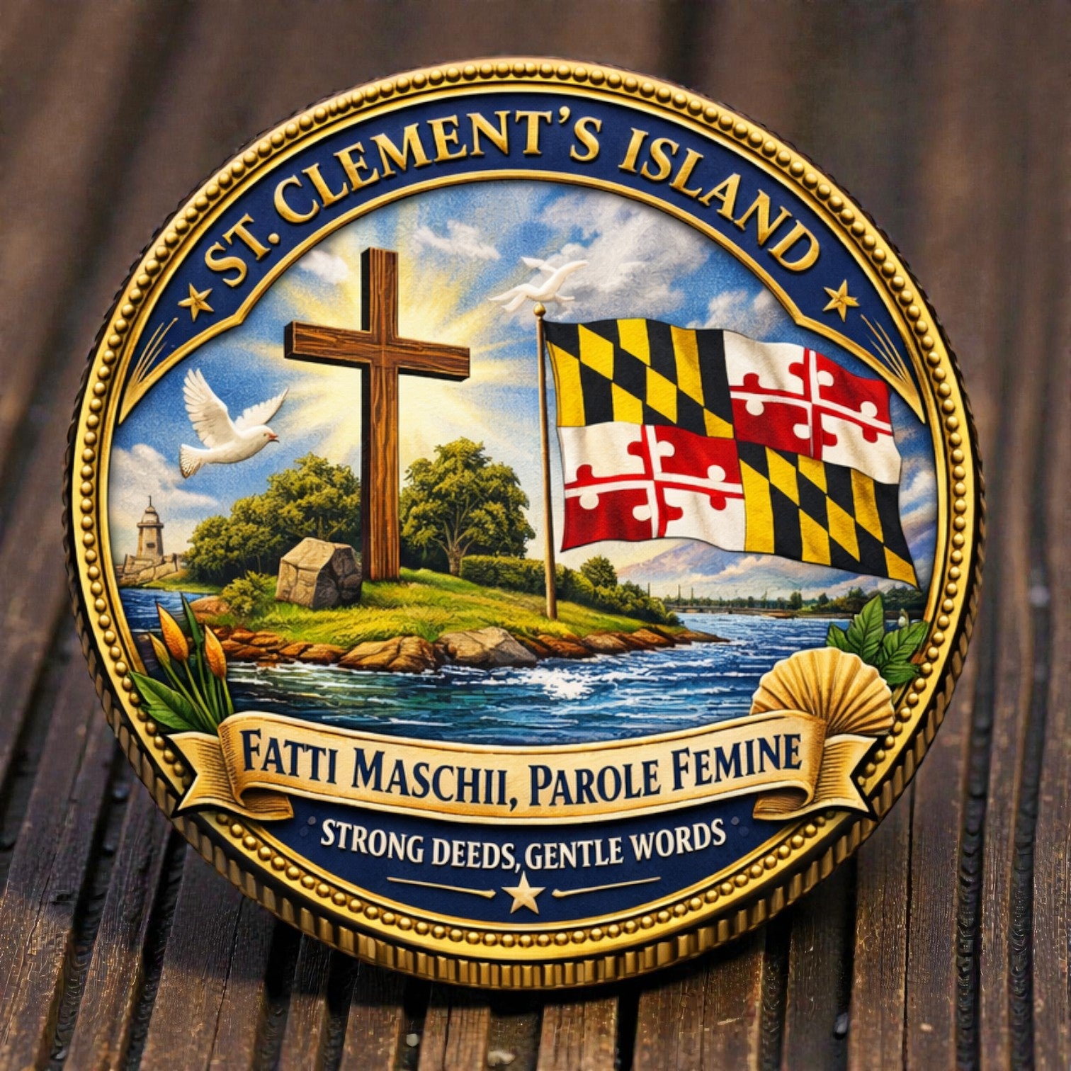 🔥Limited Edition🔥Maryland Day Commemorative Coin