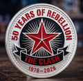 🔥Last Day 50% OFF 🔥The Clash 50th Anniversary Limited Edition Commemorative Coin | 1976-2026 Punk Legacy 🎸