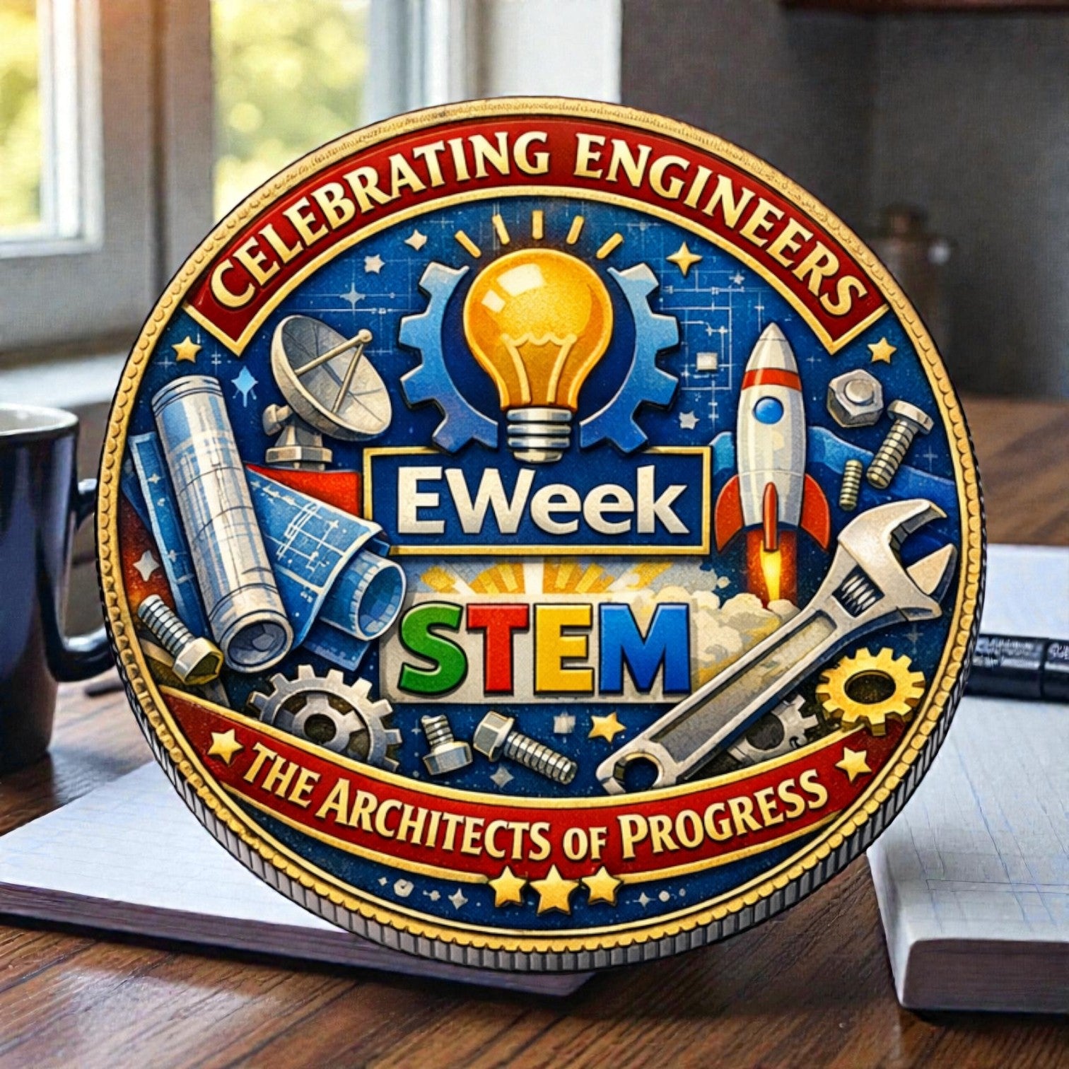 🔥Limited Edition🔥 National Engineers Week Commemorative Coin🔧