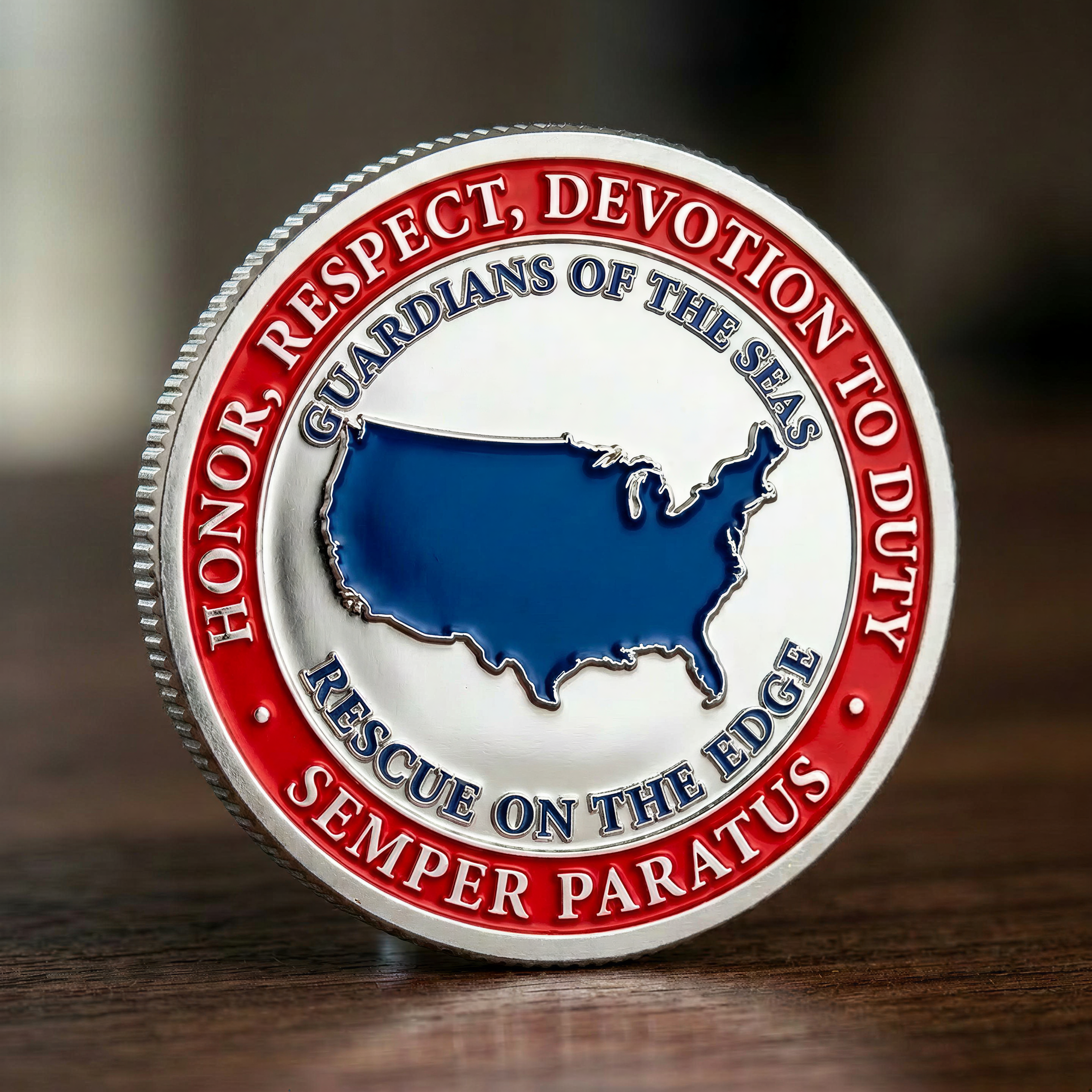 🔥Last Day 50% OFF 🔥Exclusive U.S. Coast Guard Birthday Commemorative Coin - "Semper Paratus" Edition ⚓🇺🇸