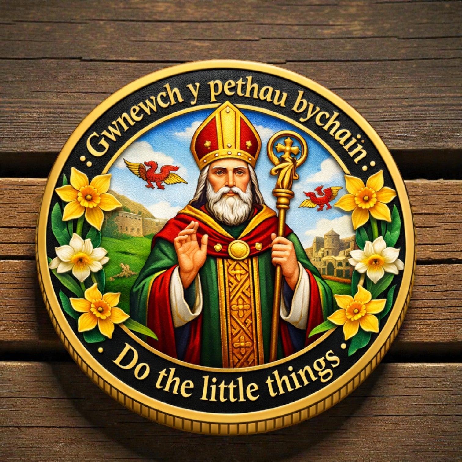 🔥Limited Edition🔥St. David’s Day Commemorative Coin