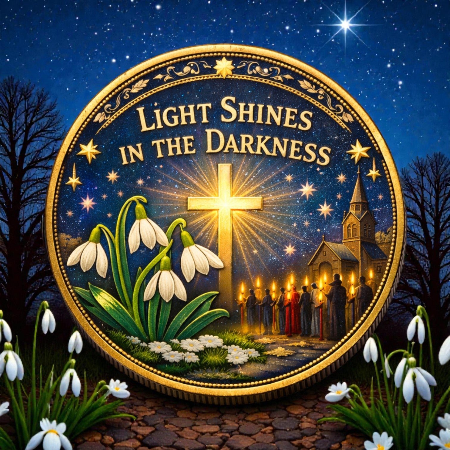 🔥Limited Edition🔥 Candlemas Faith Commemorative Coin 🕯️✨