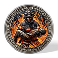 Firefighter Rescue Challenge Coin
