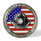 Firefighter Rescue Challenge Coin